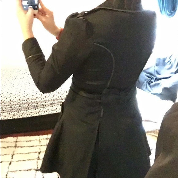 Twelve by twelve black light weight coat xs - Picture 2 of 6